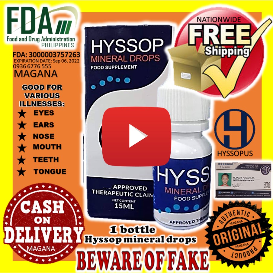 Hyssop Eye Drops Price & Voucher Jul 2021 BigGo Philippines
