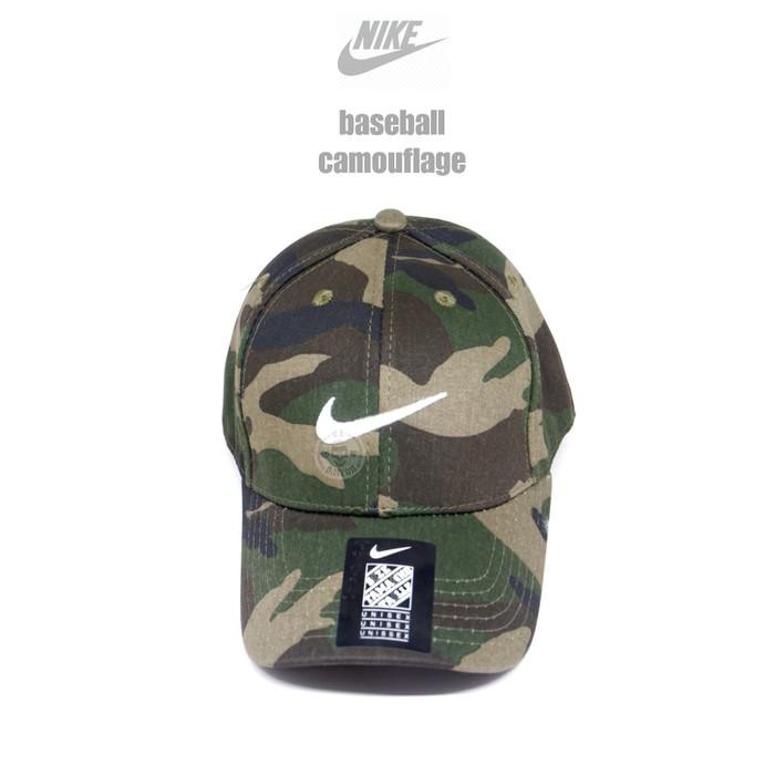 nike camo baseball cap