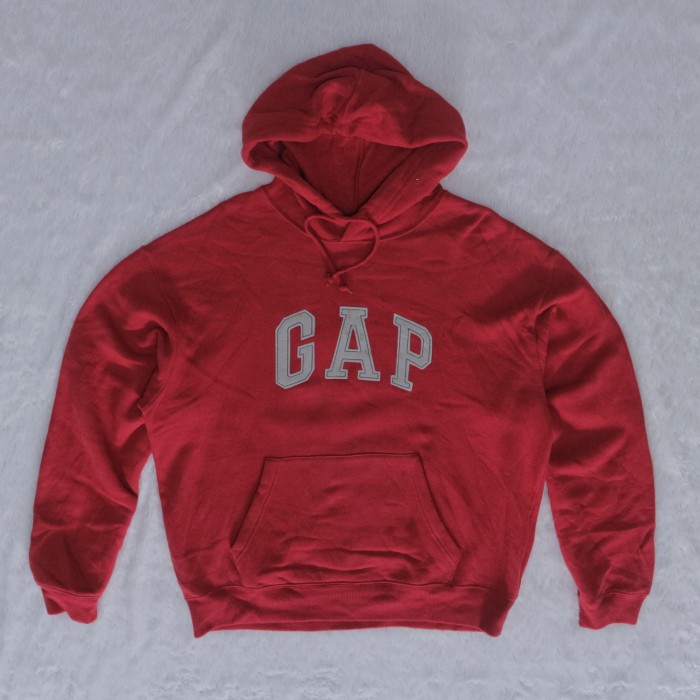 gap hoodie red