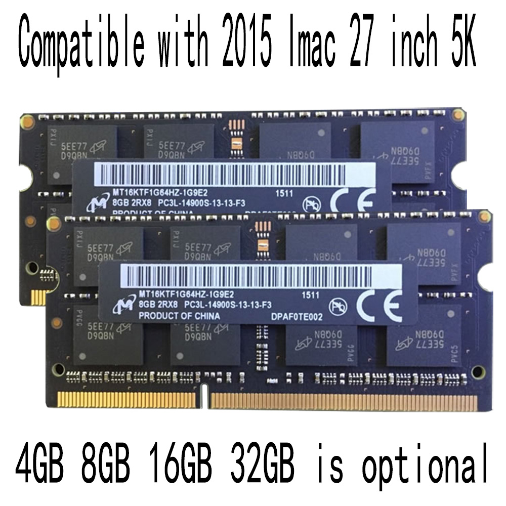 64gb (4x16gb) ddr3 1866mhz pc3-14900 memory ram for apple mac pro 2013 6,1 (late 2013)