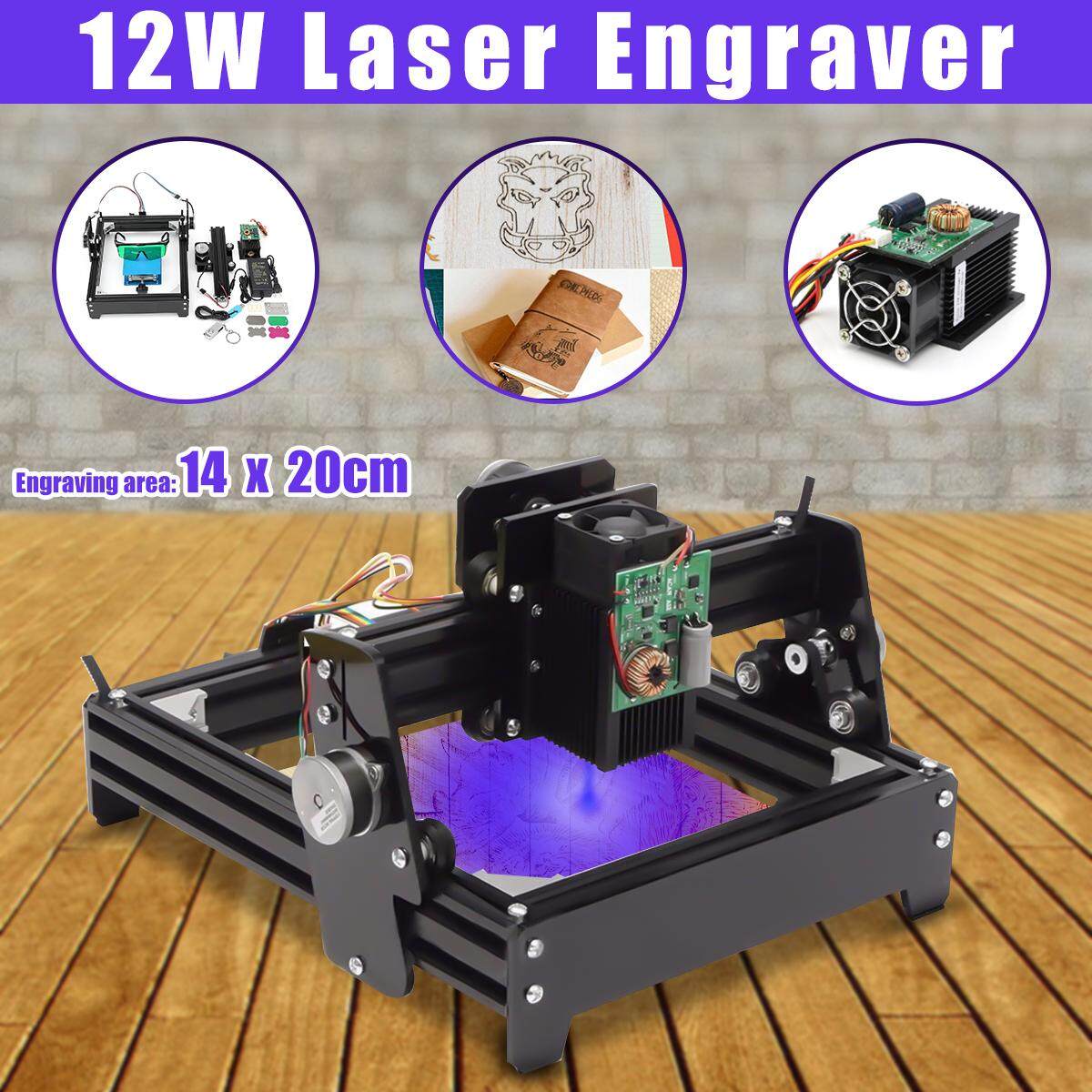 Laser Engraver Printer 500mW Portable Art Craft DIY Mini Engraving Machine