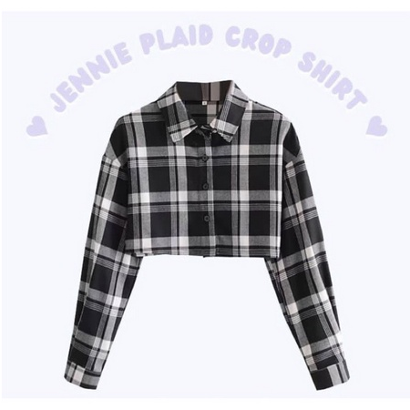 Harga Plaid Shirt Crop Terbaru Mei 2022 