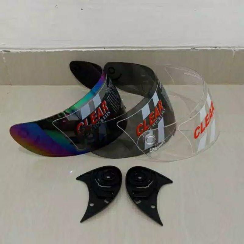 visor helm honda full face