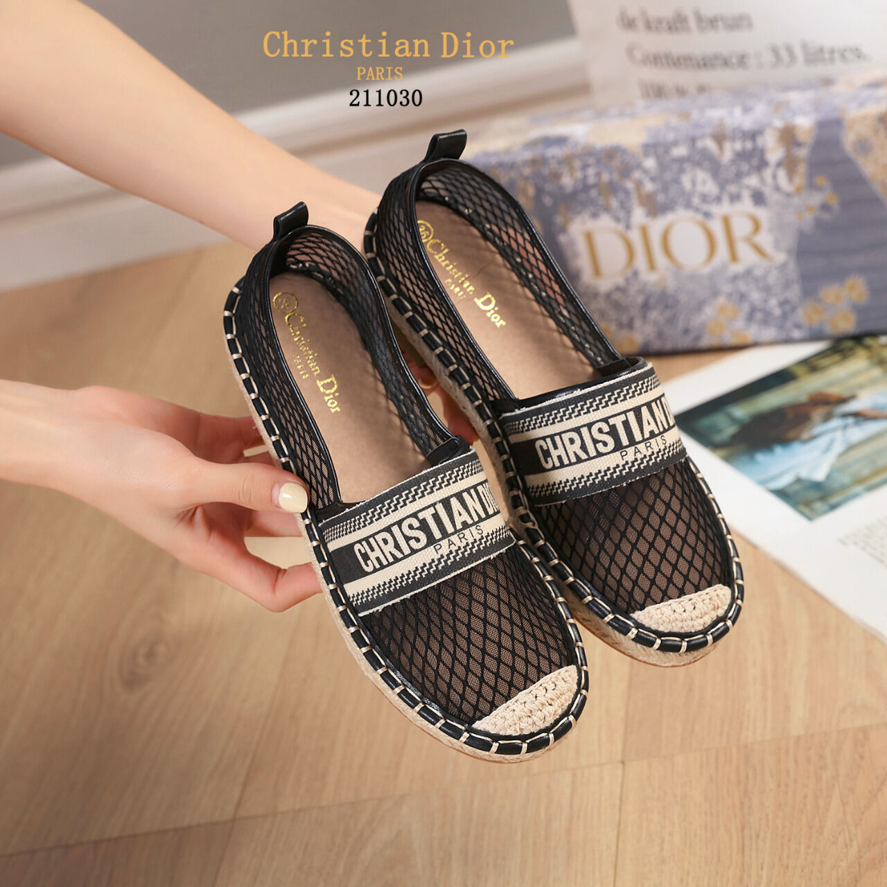 christian dior moccasins