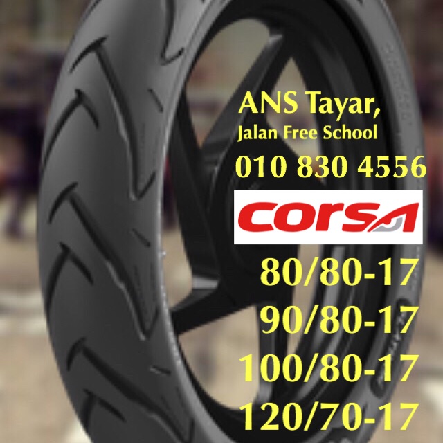 Tayar Motosikal Corsa Price Promotion Jun 2021 Biggo Malaysia