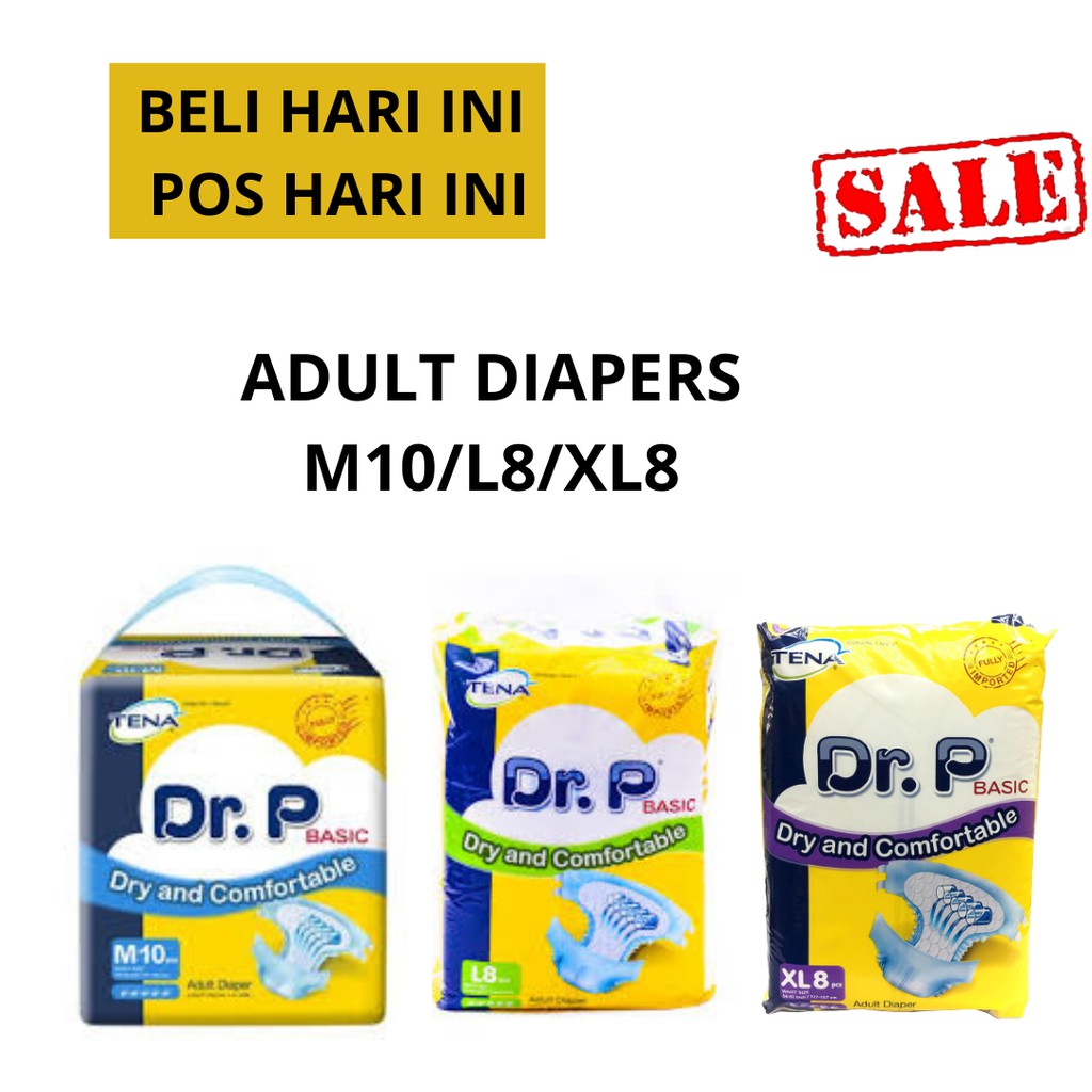 Pampers Dewasa Murah Malaysia - Pampers Adult Tape Price Promotion Apr