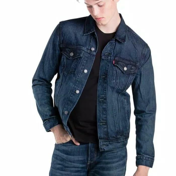 Harga Trucker Levis Original Black 