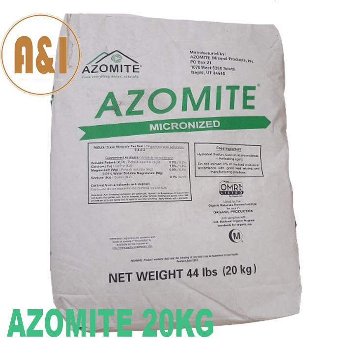 10 Lbs. Azomite Organic Trace Mineral Powder