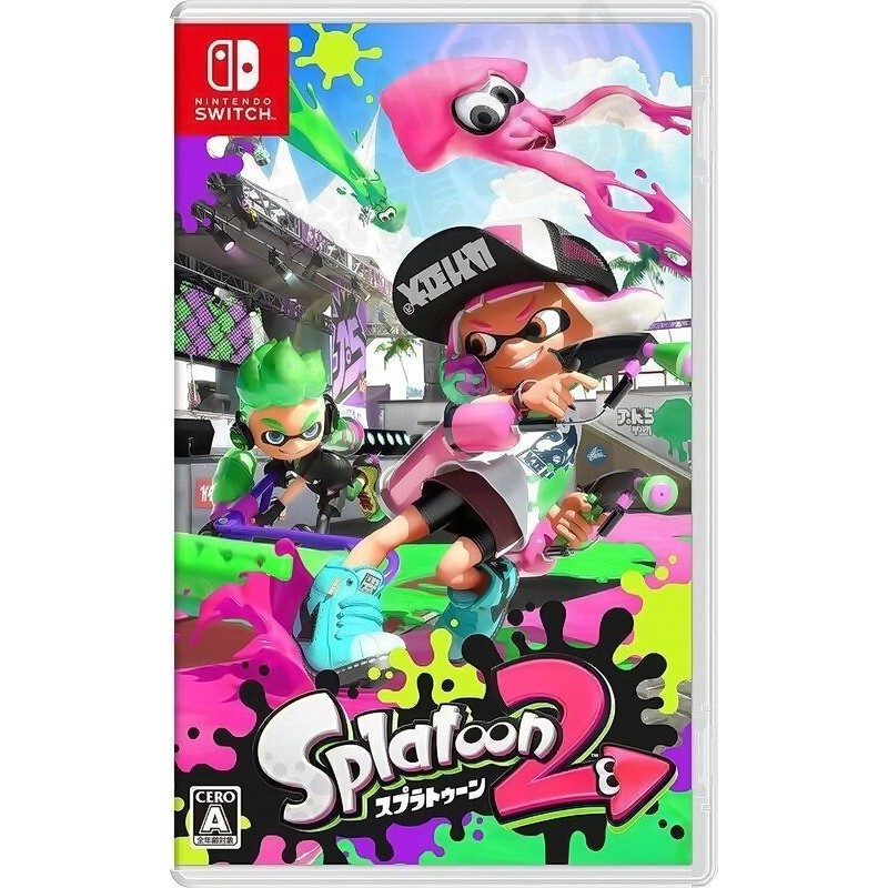 高い素材 欧州版 並行輸入品 Switch Nintendo 2 中古 Splatoon ソフト