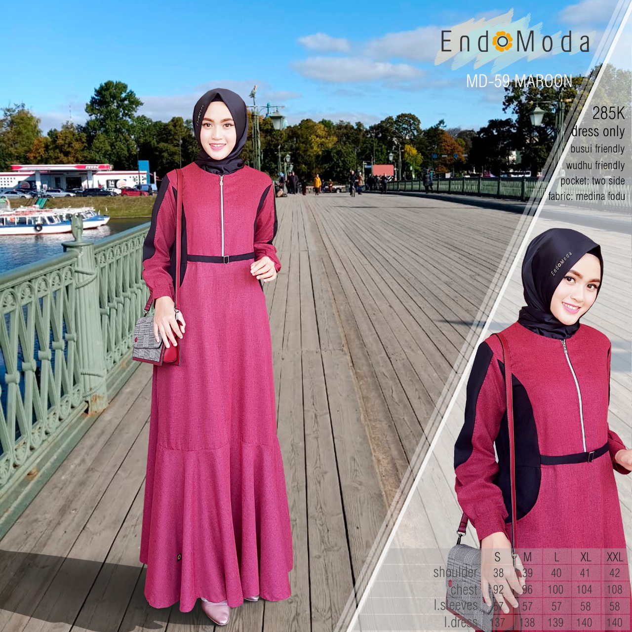 Harga Endomoda Gamis Terbaru November 21 Biggo Indonesia