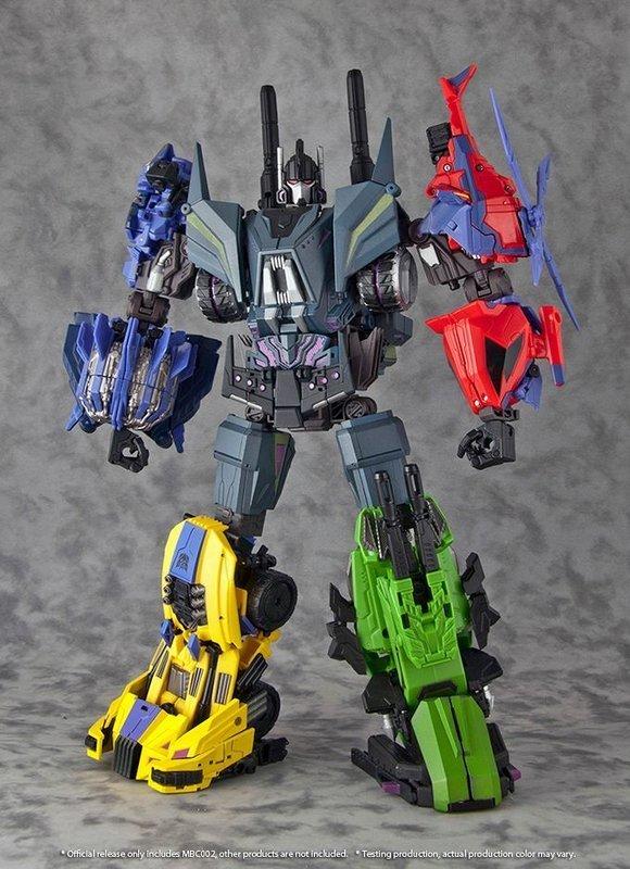 赛博坦殒落 美版 bruticus 军事合体 混天豹 & mbc配件包 foc