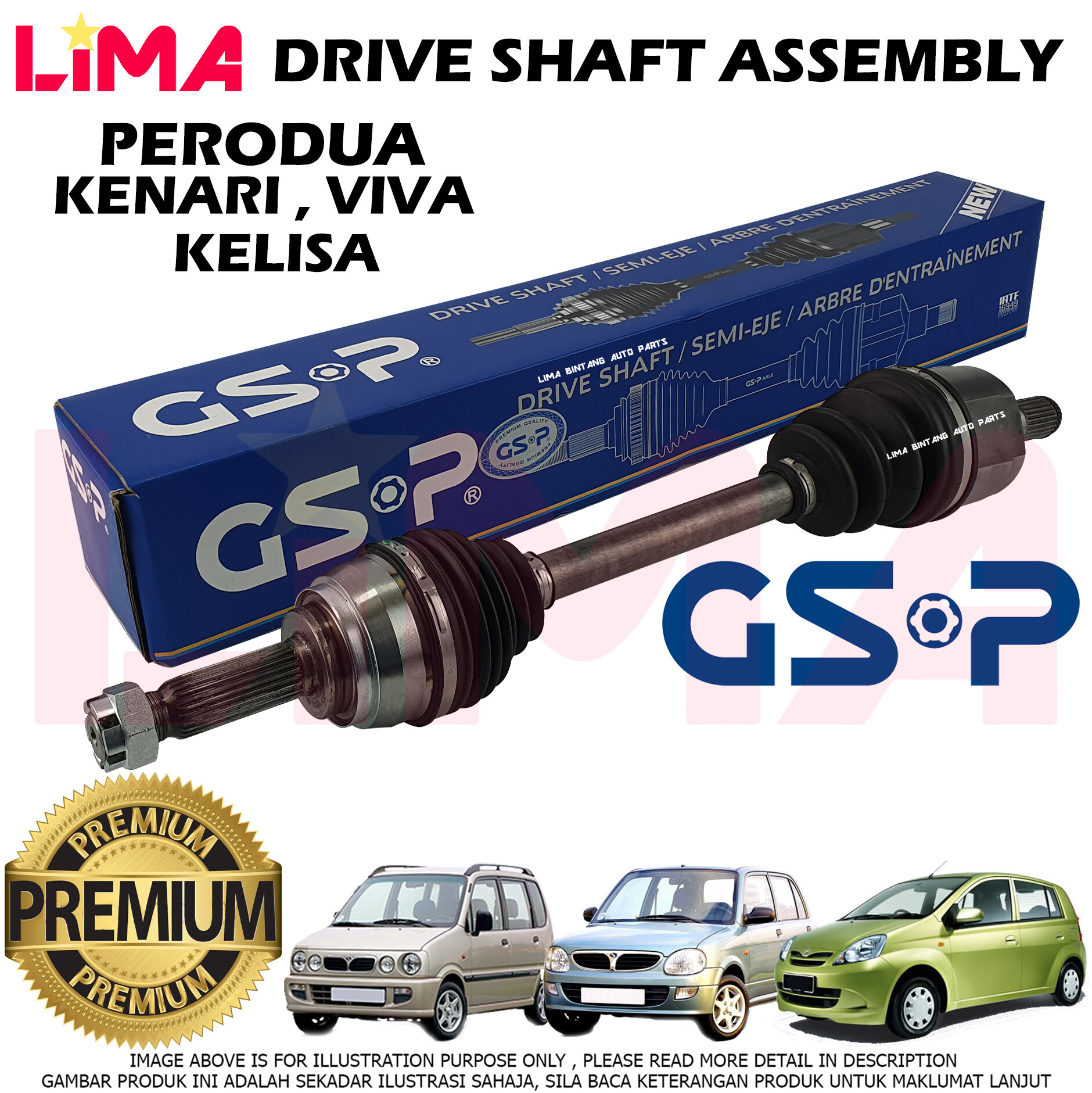 harga drive shaft myvi