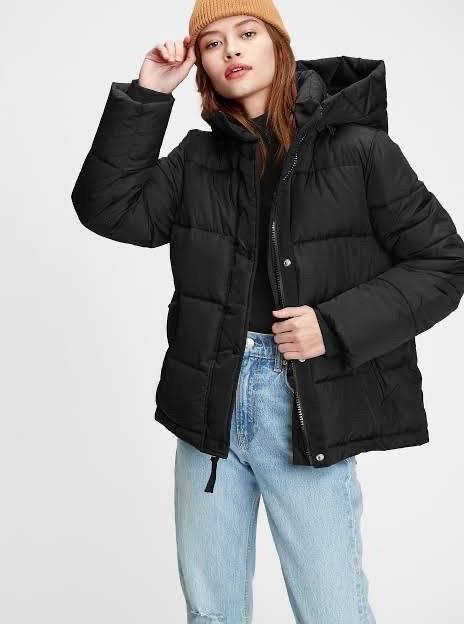 gap puffer jackets with hood