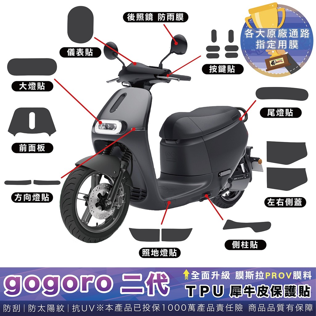 Gogoro 側殼的價格推薦 21年7月 比價比個夠biggo