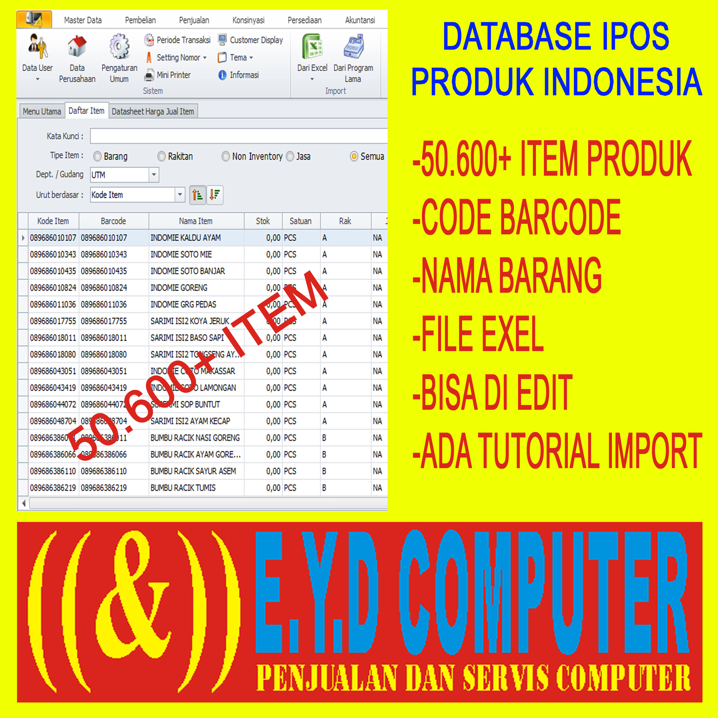 kode aktivasi sid retail pro