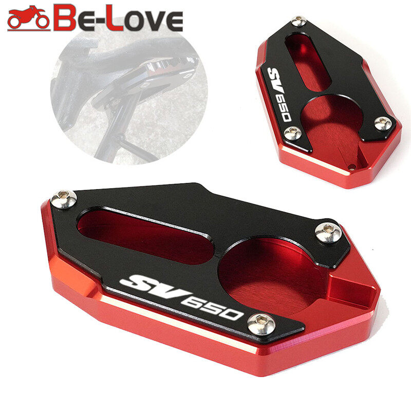 Kickstand Side Stand Extension Pad For SUZUKI SV650 SV 650 X 650X SFV650 Gladius
