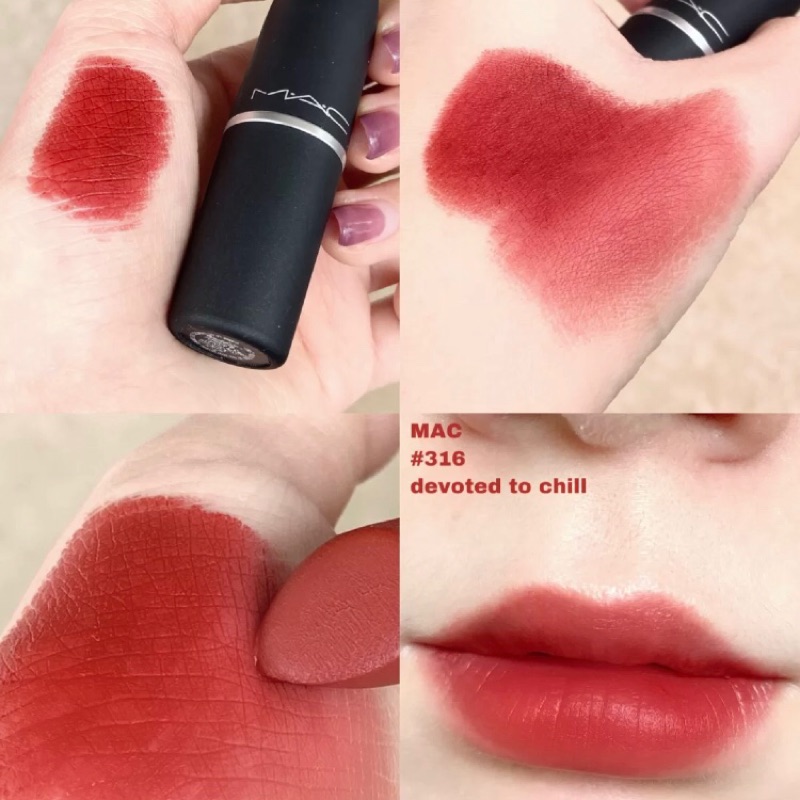 mac lipstick 316