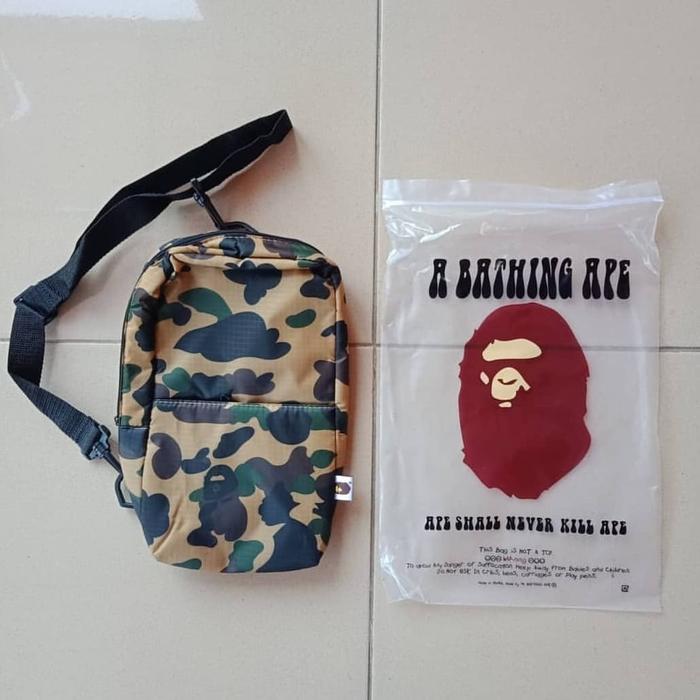 bape sling bag camo price