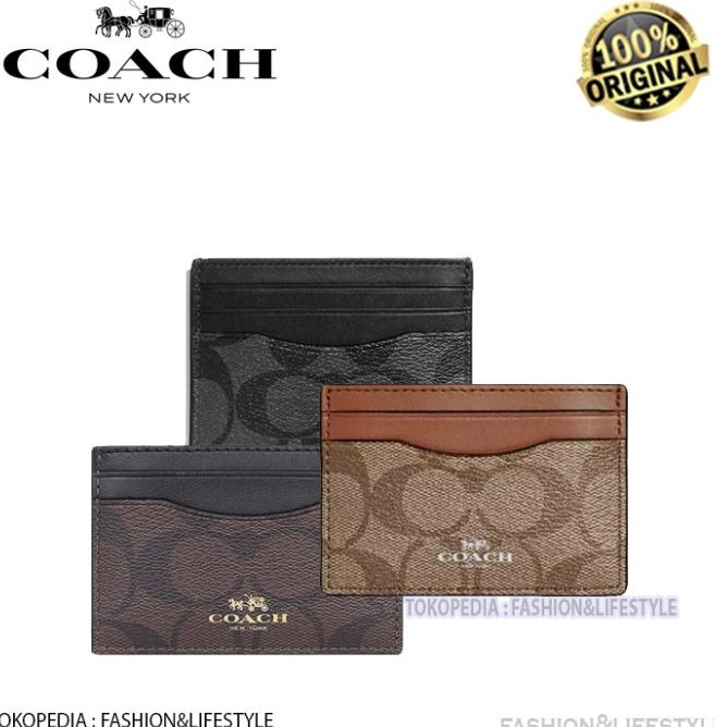 coach elephant card case