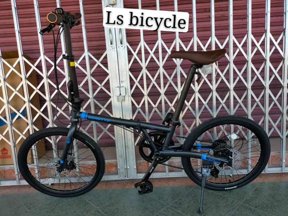 benotto f2 folding bike