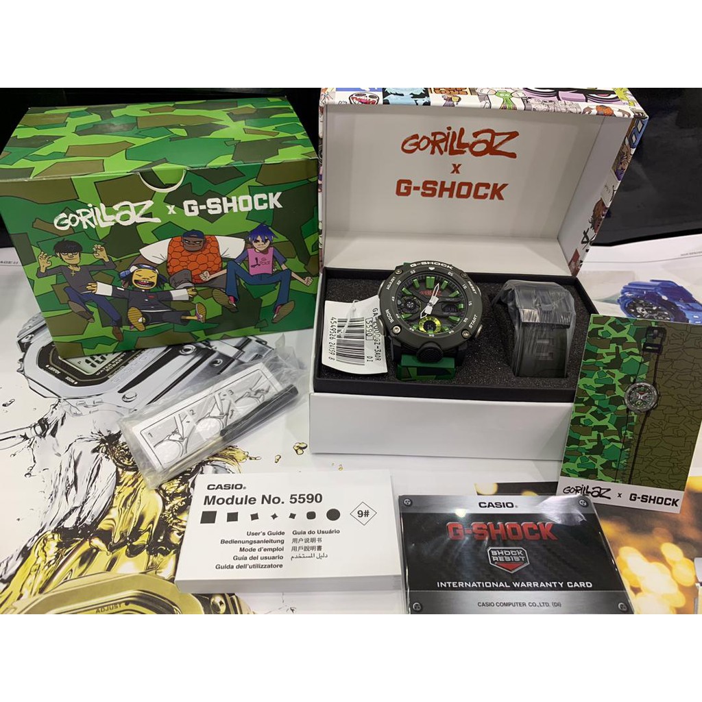 casio ga 2000 gorillaz