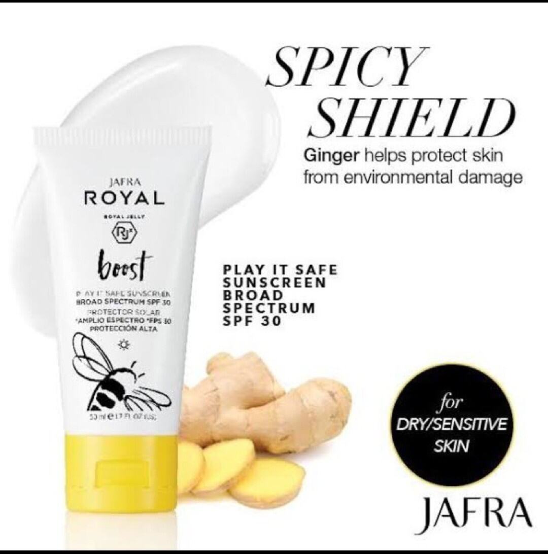 sunscreen jafra royal boost