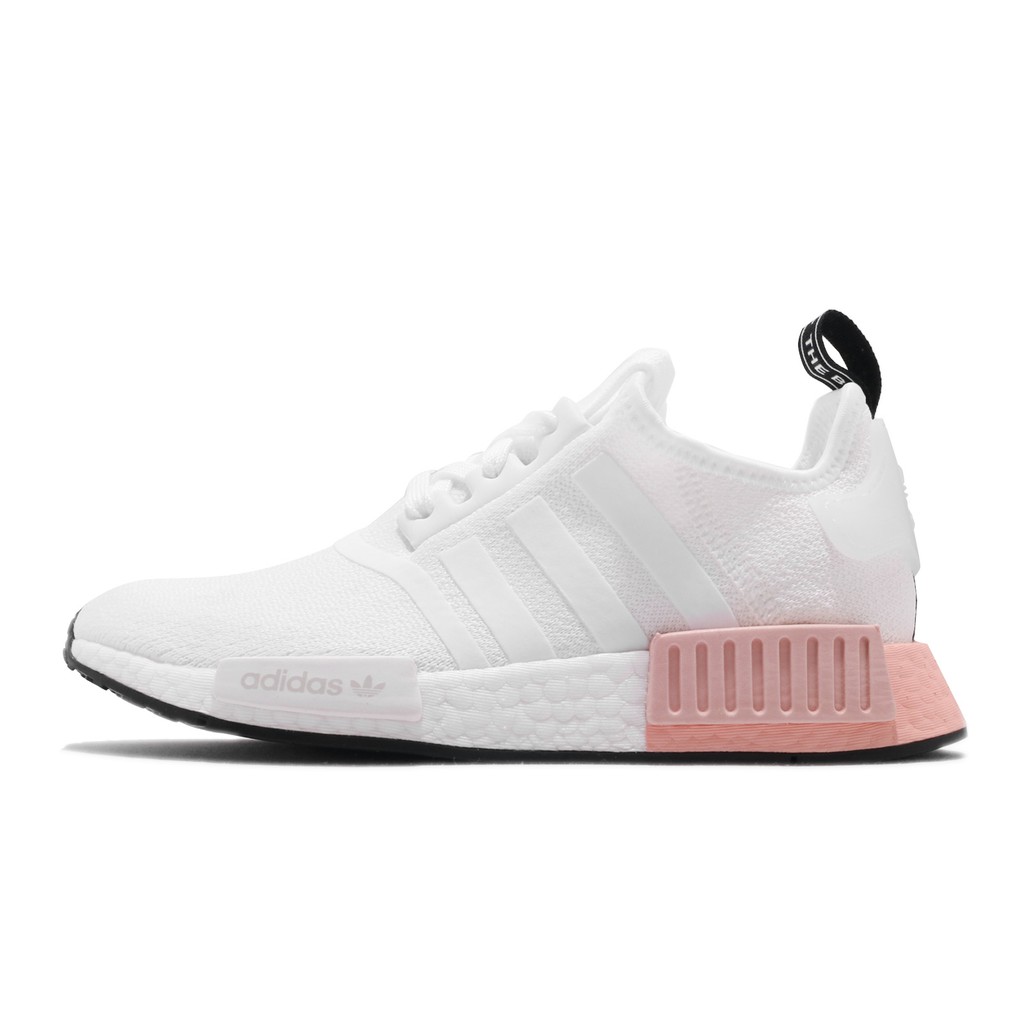 white and pink nmd r1