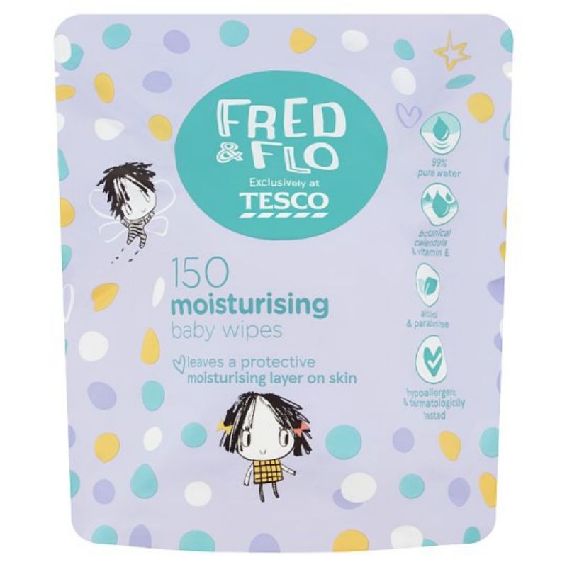 fred & flo baby wipes