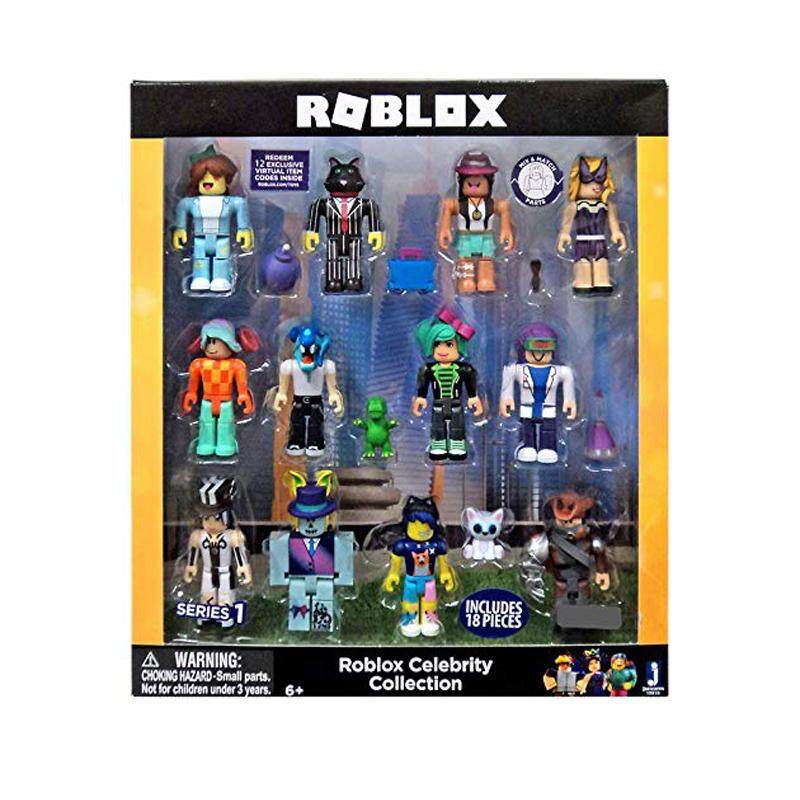 ซ อ Roblox Toys ราคาด ส ด Biggo - roblox 6 pcs set game character roblex mini action figure toys