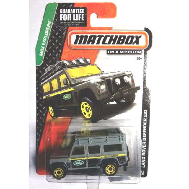 matchbox land rover defender