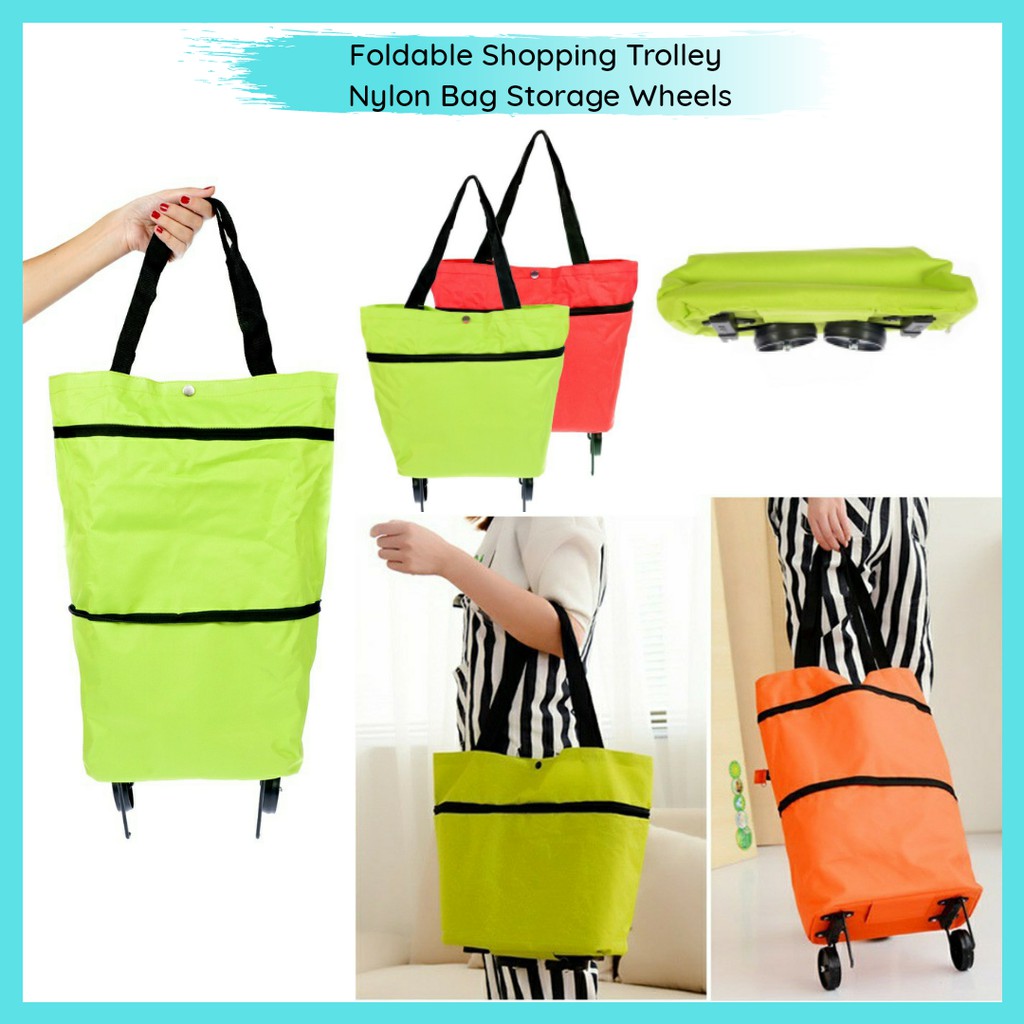 collapsible trolley bag