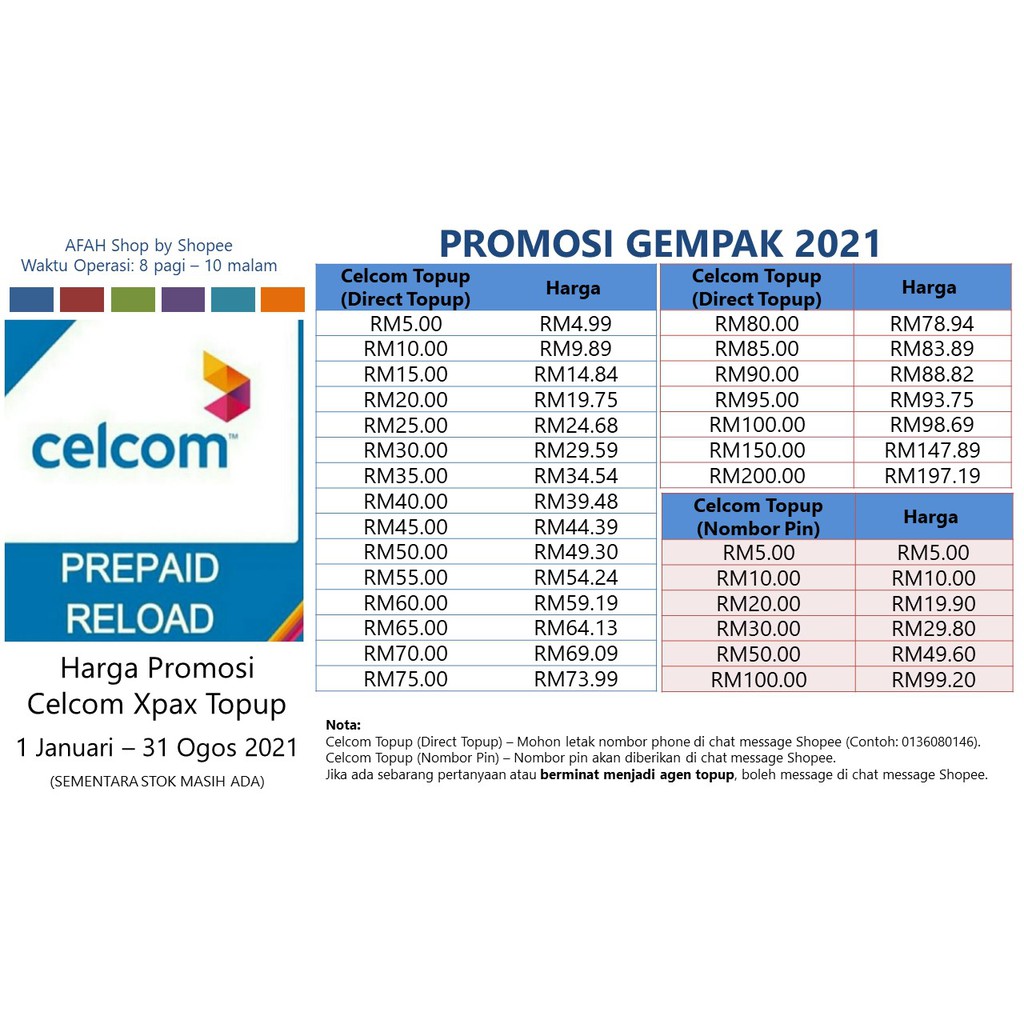 Celcom Rm100 Price Promotion Apr 2021 Biggo Malaysia