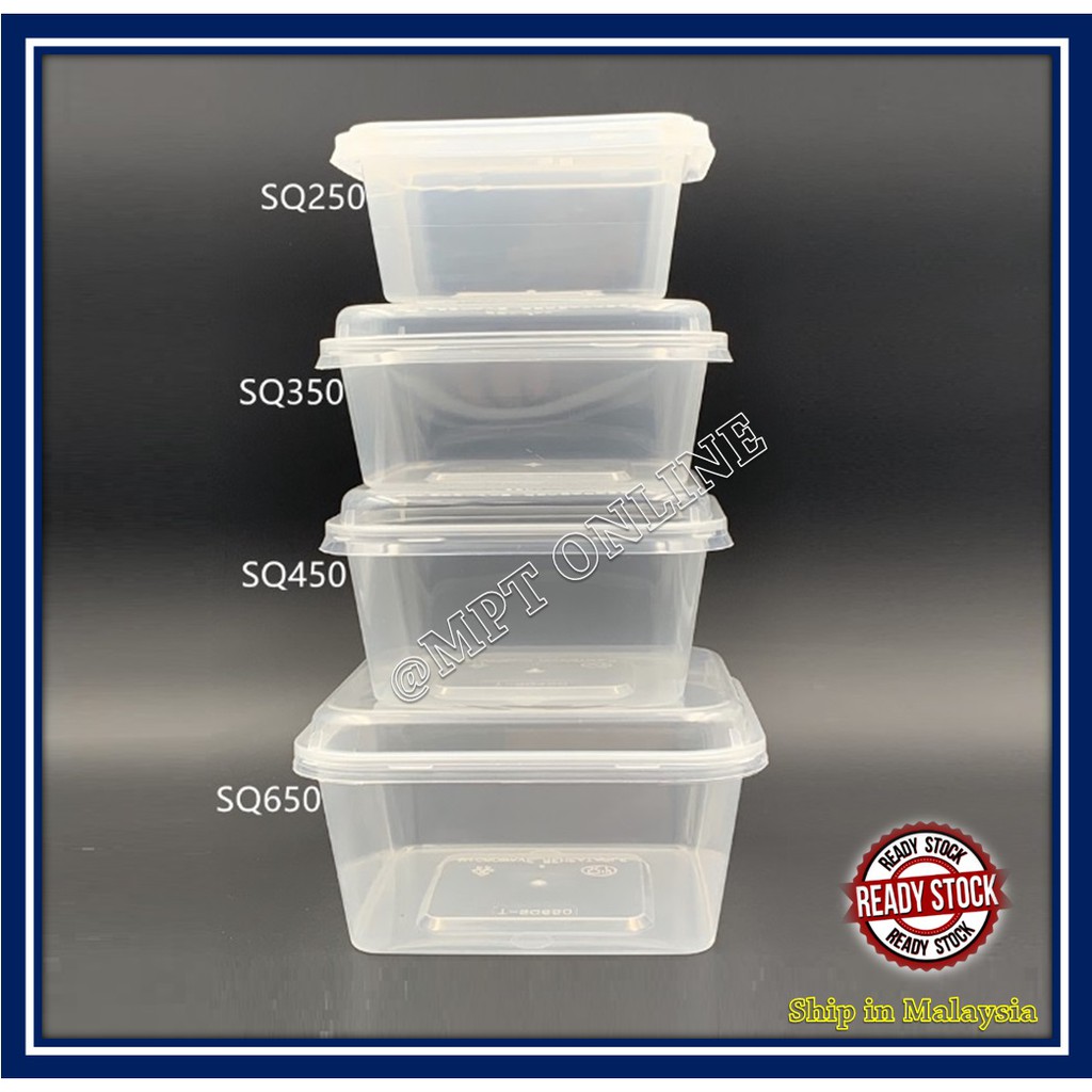 Sq250 Square Plastic Container Price Promotion Jul 2021 Biggo Malaysia