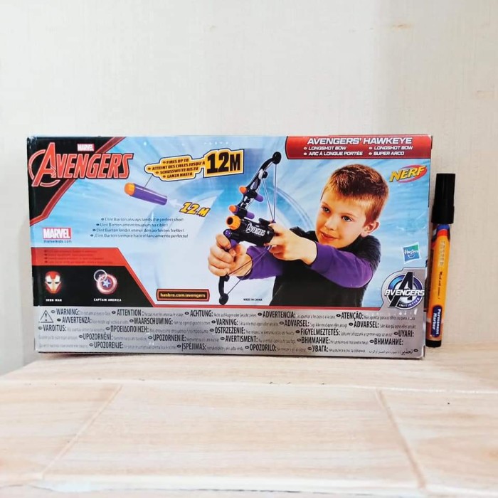 avengers hawkeye longshot bow