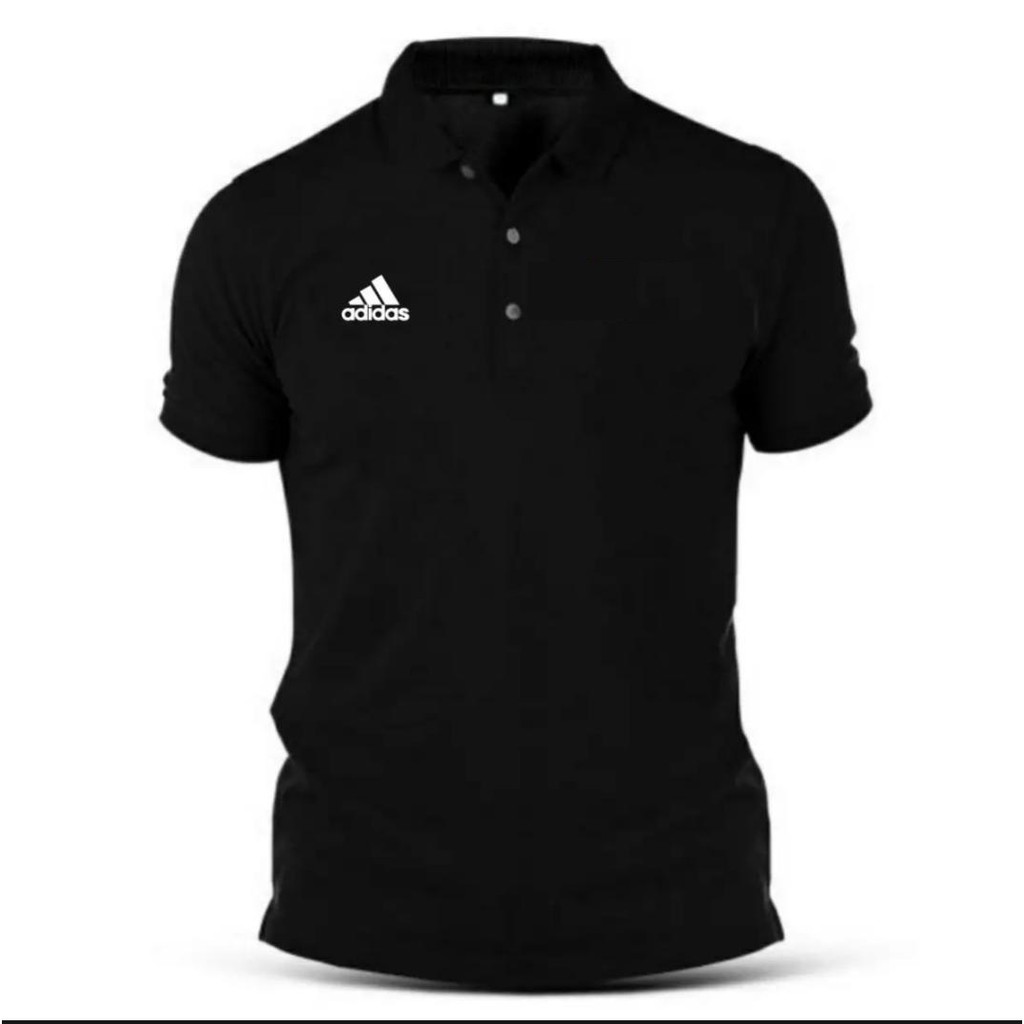 adidas collar t shirt