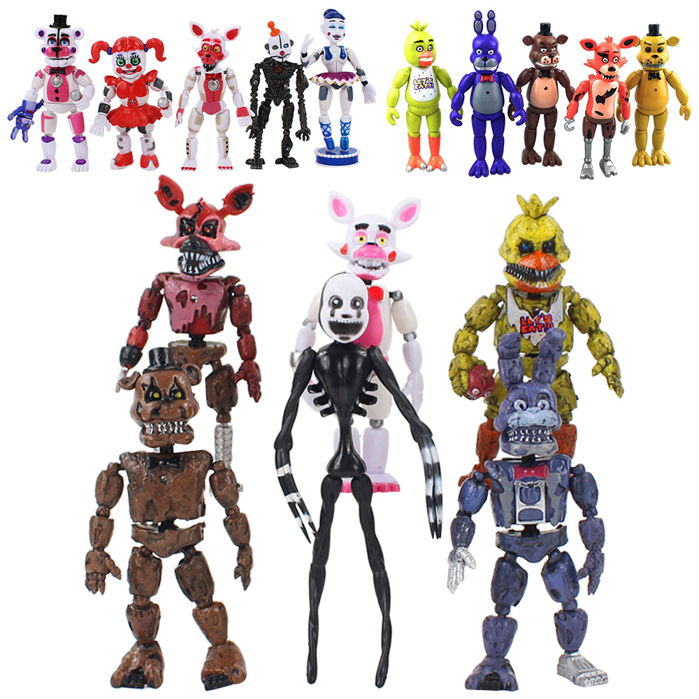 five nights at freddy's 6 action figures