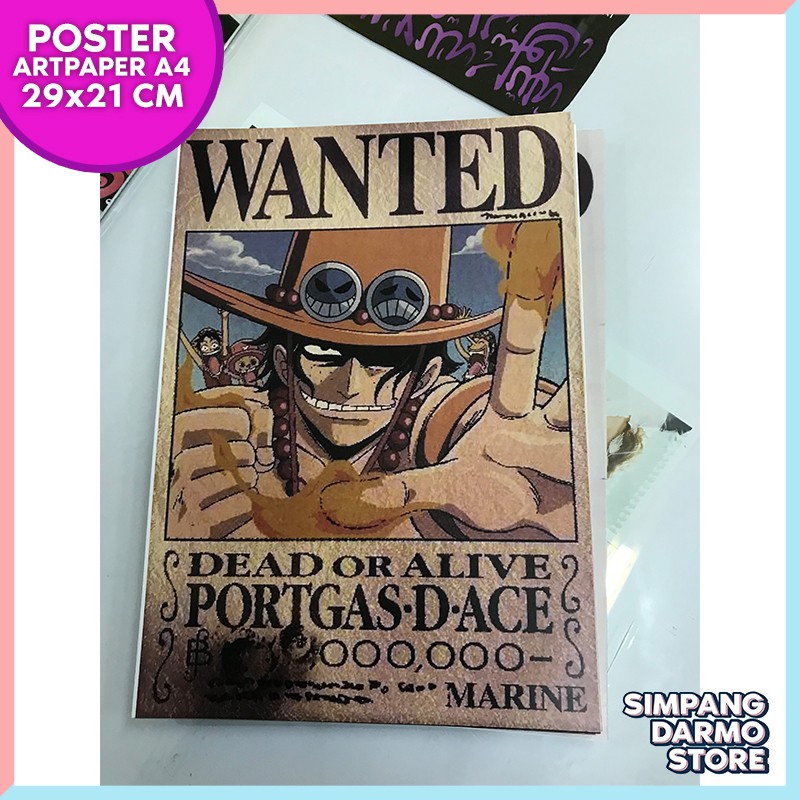 One Piece Poster Wanted Price Promotion Jun 2021 Biggo Malaysia