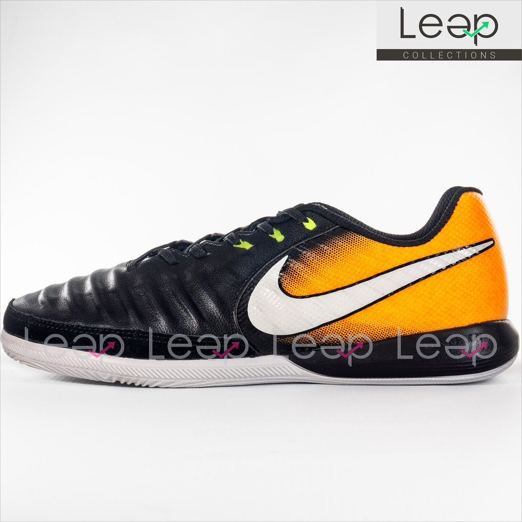 nike tiempo legend 7 black and orange