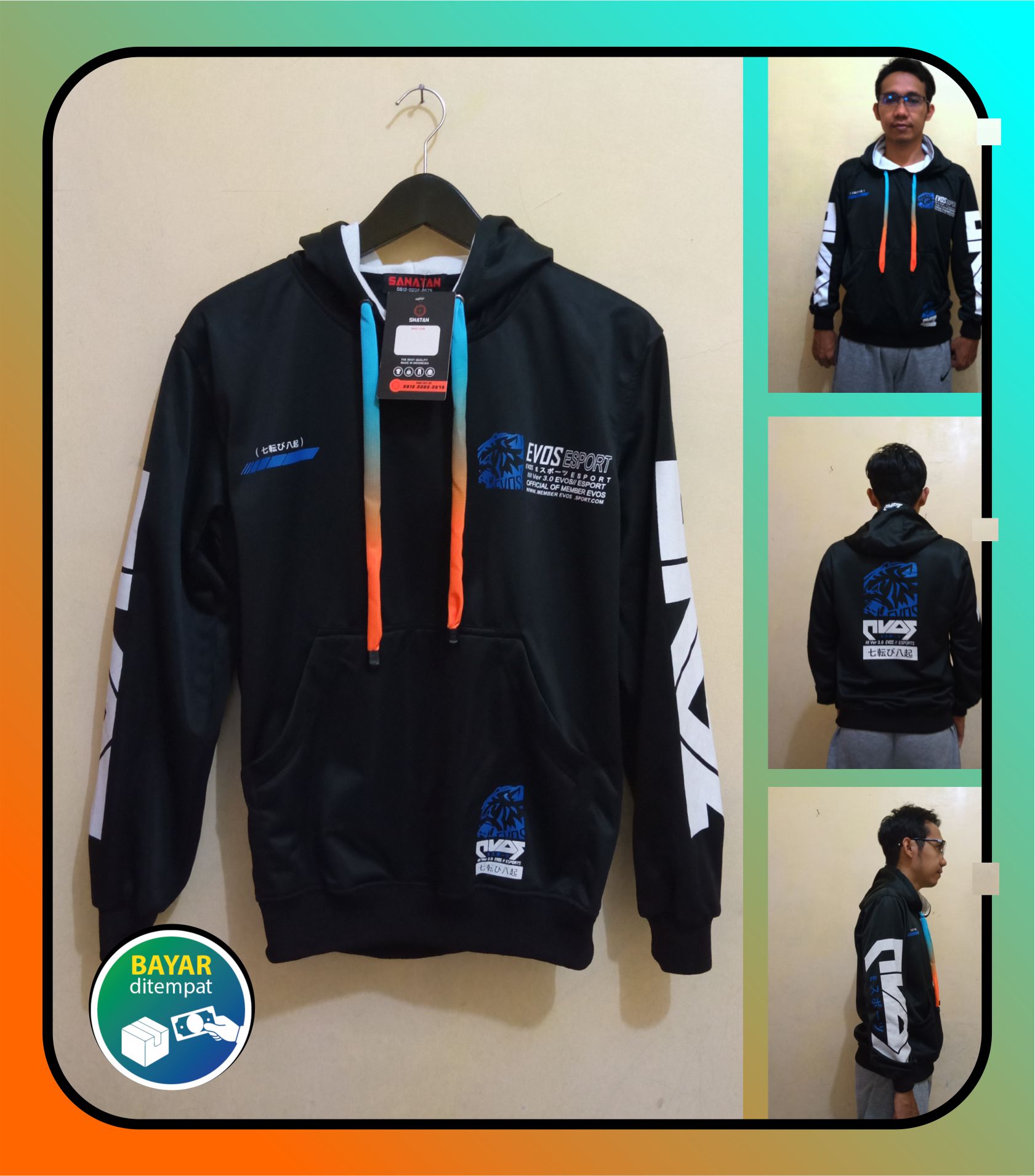 jaket coach evos