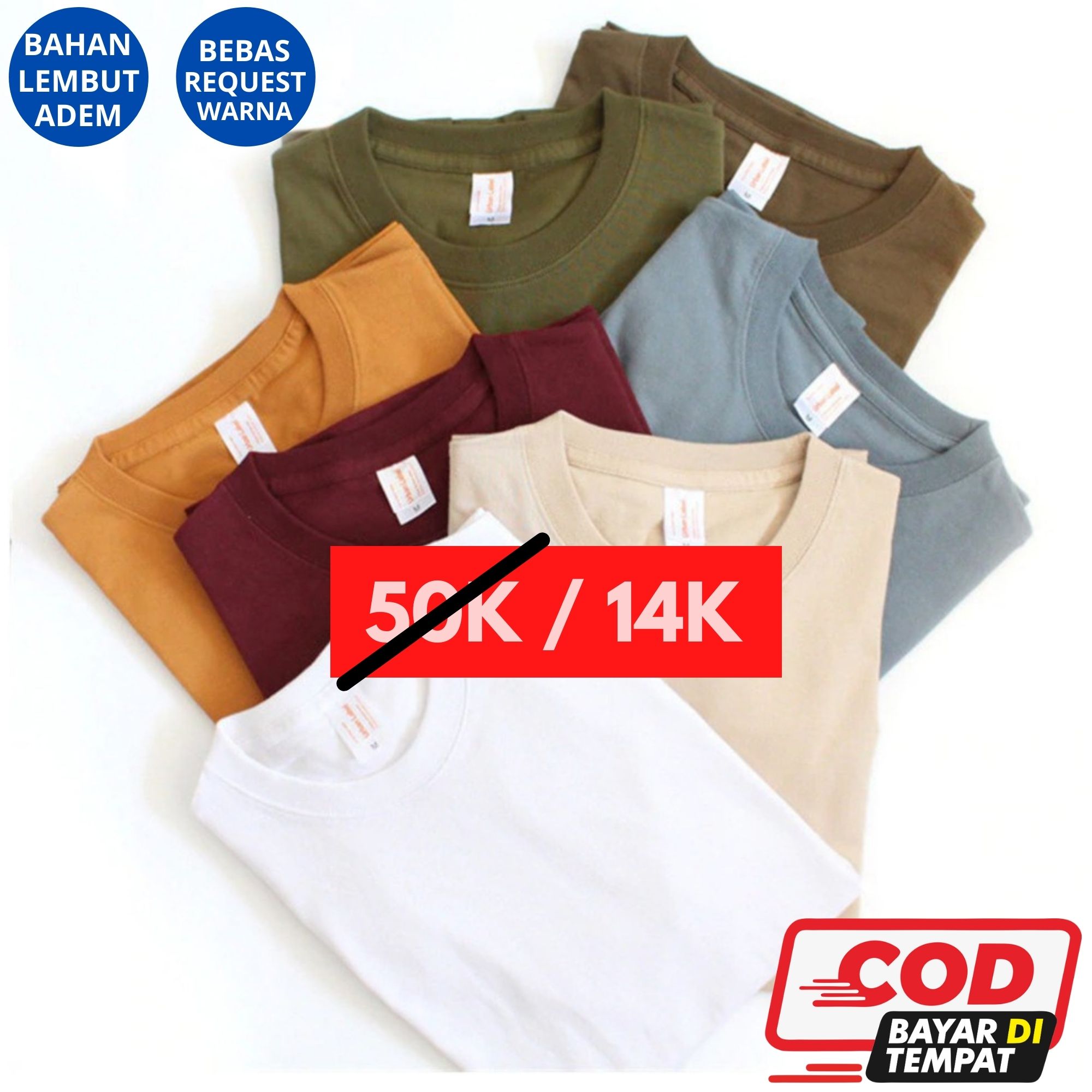 Harga T Shirt Cewek Polos Terbaru Juli 