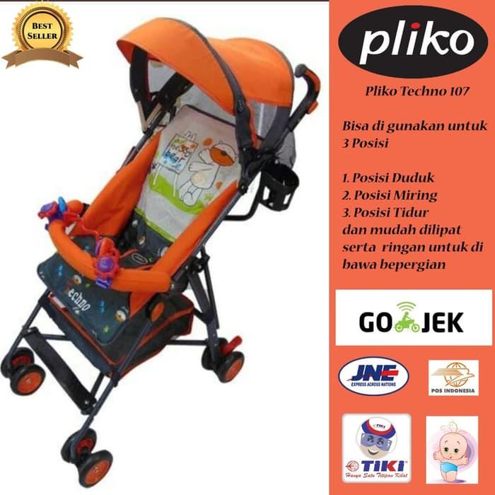 stroller pliko techno