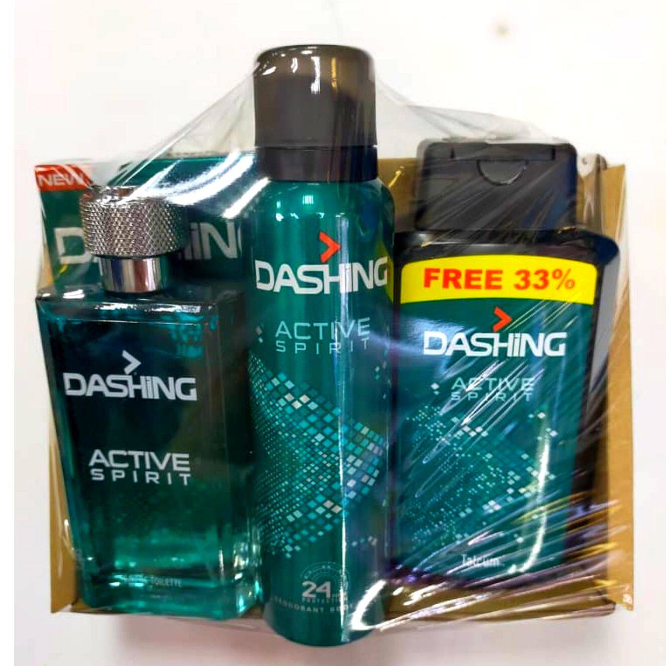 dashing body spray