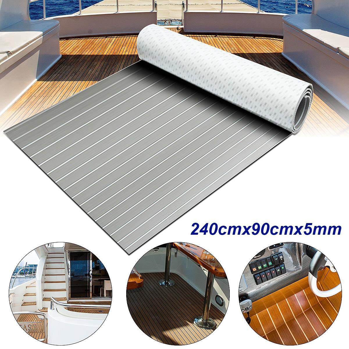 4Pcs Eva Soft Foam Floor Interlocking Mat 24" Baby Room Crawl Play House Office Coffee