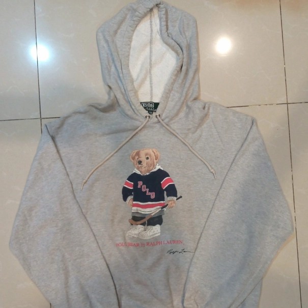 polo bear hoodie