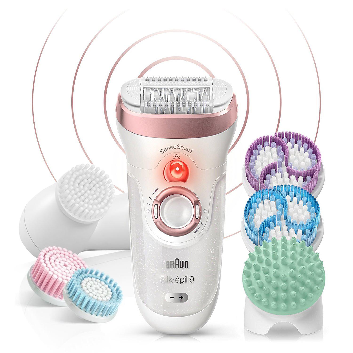 Braun Silk-épil 9 9970 SkinSpa SensoSmart™ Epilator Rose gold - 4-in