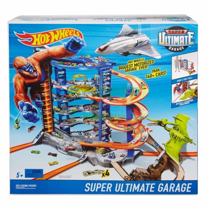 pista hotwheels garage