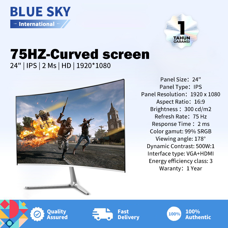 Harga Monitor 24 Inch Curved Terbaru 