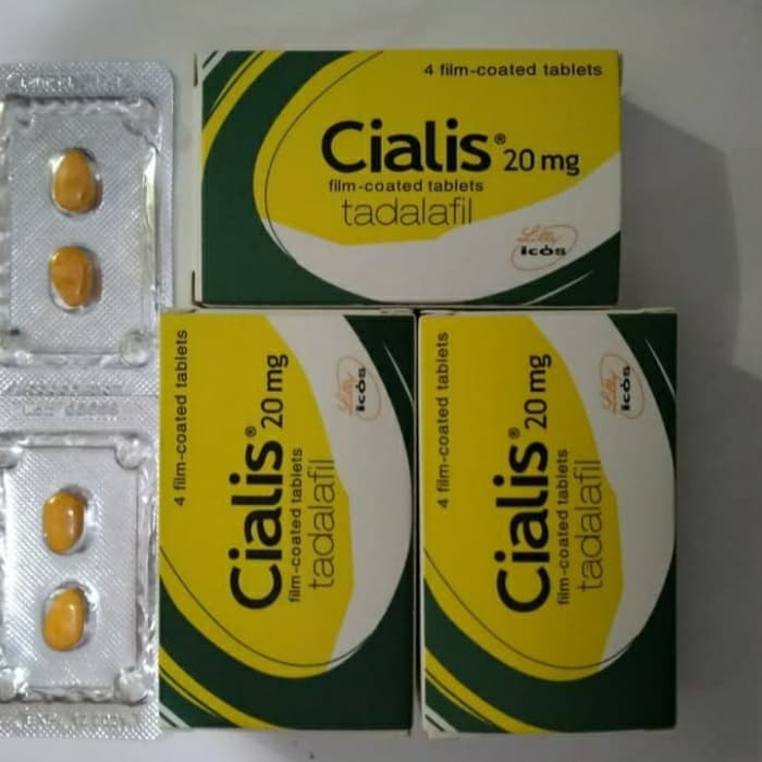 Cialis 20 mg tablet 4pcs