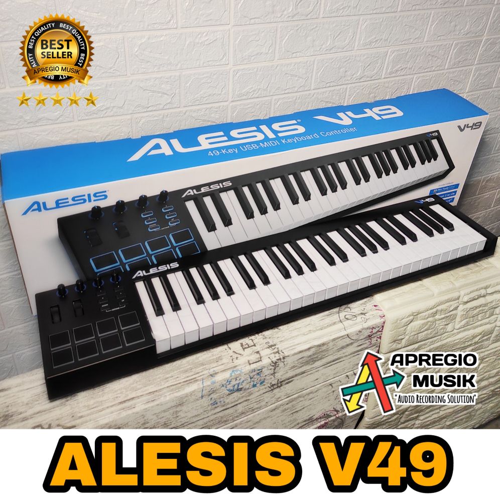 alesis 49 midi keyboard