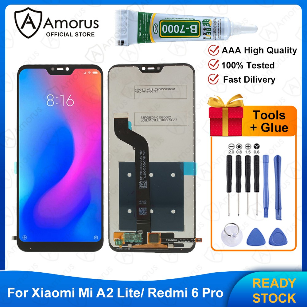 Harga LCD Redmi 6 PRO Asli Terbaru 